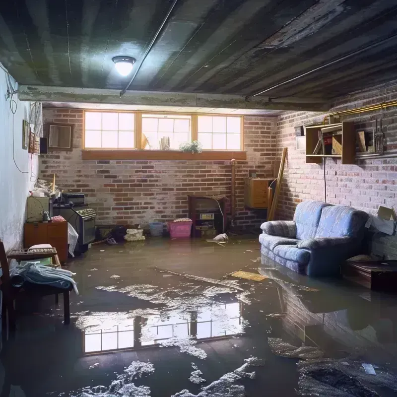 Flooded Basement Cleanup in Armour, SD